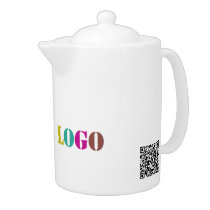 Custom Business Logo Promotional Teapot Gift