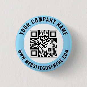 Custom Business Logo Promotional Template Design Button
