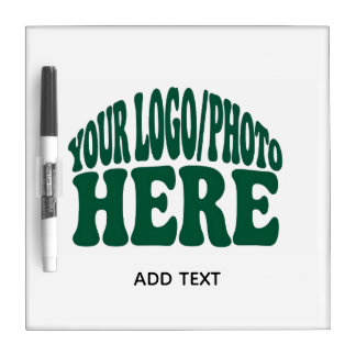 Custom Business Logo Promotional Template Dry Erase Board