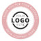 Custom Business Logo Promotional Thank You Pink