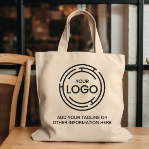Custom Business Logo Promotional Tote Bag