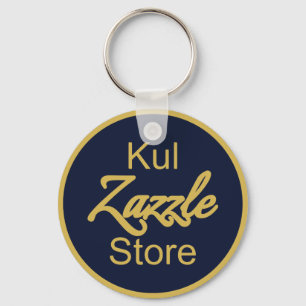 Custom Business Logo QR Code Keychain