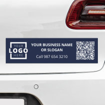Custom Business Logo QR Code Promotional Corporate Bumper Sticker