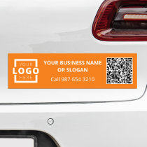 Custom Business Logo QR Code Promotional Corporate Bumper Sticker