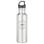 Custom Business Logo QR code website professional Stainless Steel Water Bottle