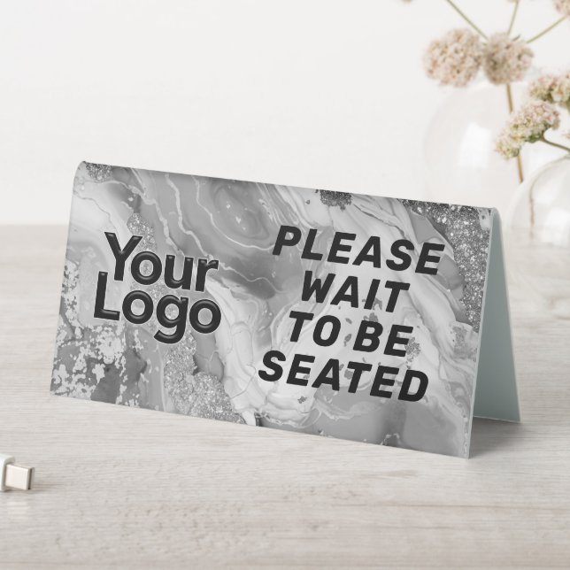 Custom Business Logo Restaurant Cafe Professional  Table Tent (In SItu (Table))