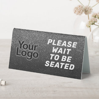 Custom Business Logo Restaurant Cafe Professional  Table Tent