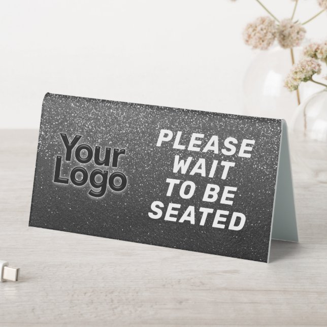 Custom Business Logo Restaurant Cafe Professional  Table Tent (In SItu (Table))