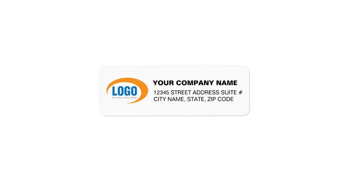 The white company name labels