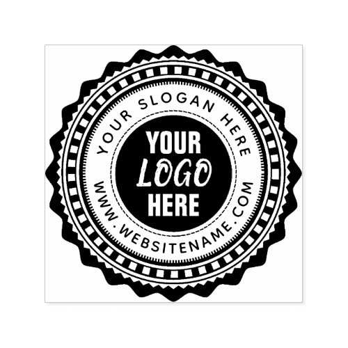 Custom Business Logo Round Self_inking Stamp