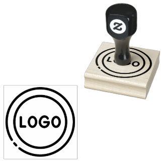 Custom Business Logo Rubber Stamp