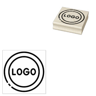 Custom Business Logo Rubber Stamp