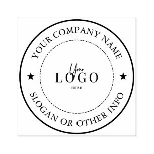 Custom Business Logo Rubber Stamp