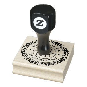 Custom Business Logo Rubber Stamp