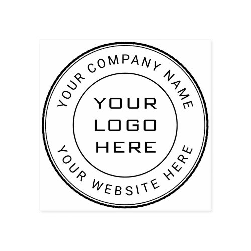 Custom Business Logo Rubber Stamp