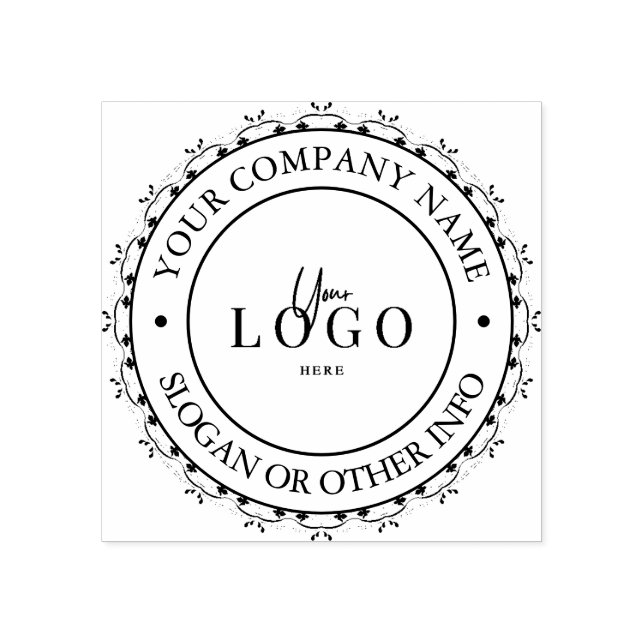Custom Business Logo Rubber Stamp (Imprint)