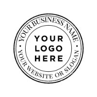 Custom Business Logo Rubber Stamp
