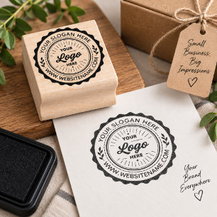 Custom Business Logo Rubber Stamp
