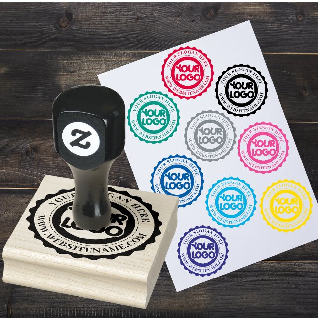 Custom Business Logo Rubber Stamp (Creator Uploaded)