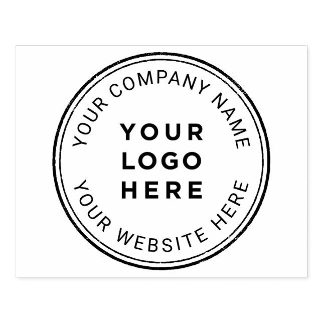 Custom Business Logo Rubber Stamp (Imprint)