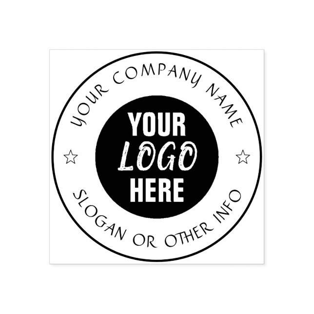 Custom Business Logo Rubber Stamp (Imprint)