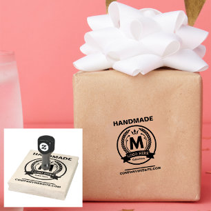 Custom Business Logo Rubber Stamp – Personalized