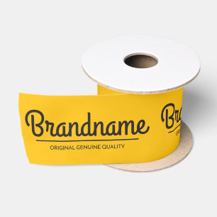 Custom Business Logo Satin Ribbon