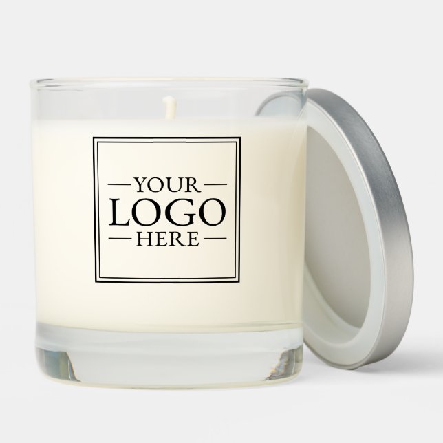 Custom Business Logo Scented Candle (Lid)