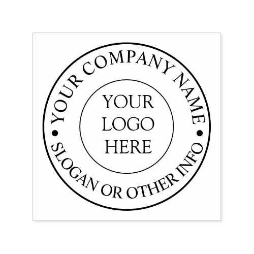 Custom Business Logo  Self_inking Stamp