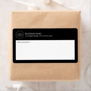 Custom Business Logo shipping  Label