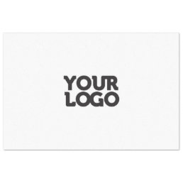 Custom Business Logo Simple Company Tissue Paper