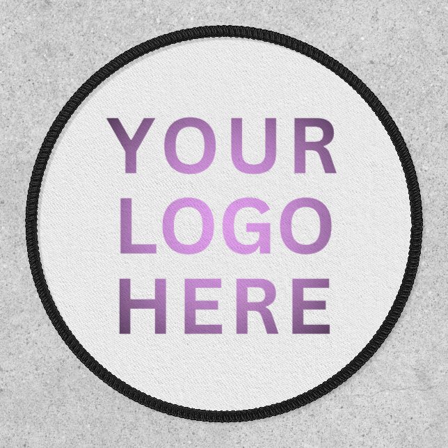 Custom Business Logo | Simple Minimalist Patch (Front)