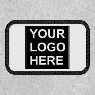 Custom Business Logo   Simple Minimalist Rectangle Patch
