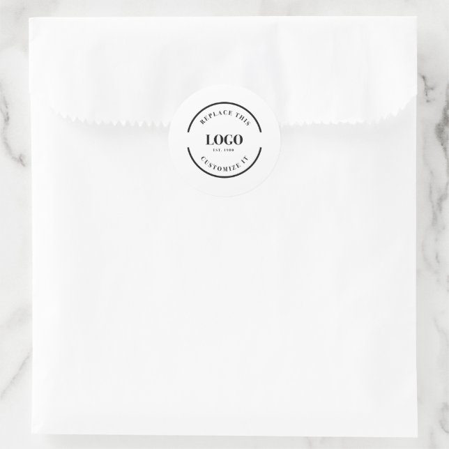 Custom Business logo Simple Product label (Bag)