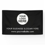 Custom Business Logo Slogan Website Promotional Banner Custom Business Logo Slogan Website Promotional Banner