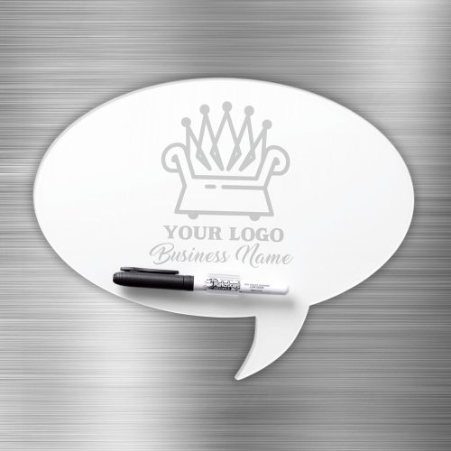 Custom Business Logo Speech Bubble Wipe Dry Erase Board