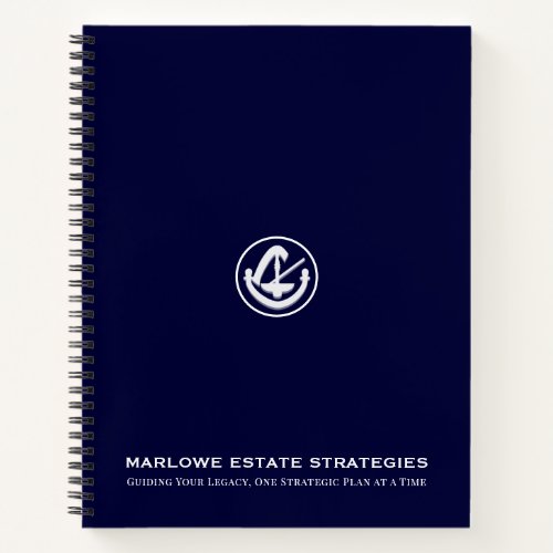 Custom Business Logo Spiral Notebook