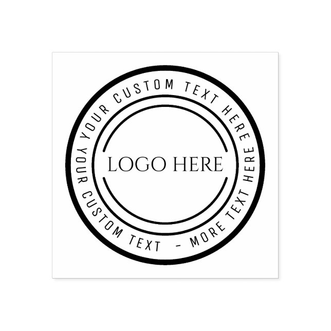 Custom BUSINESS LOGO STAMP (Imprint)