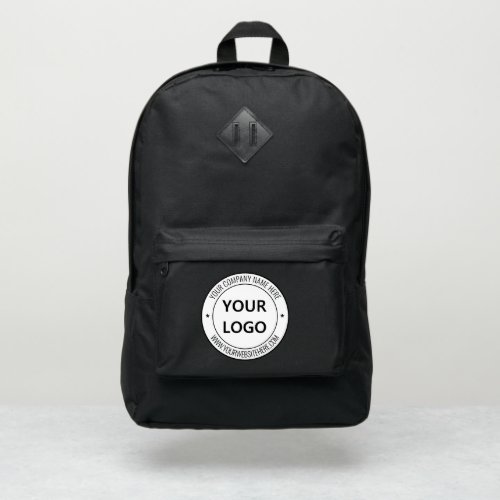 Custom Business Logo Stamp Personalized Backpack