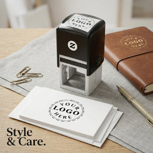 Custom Business Logo Stamp Self-Inking Design