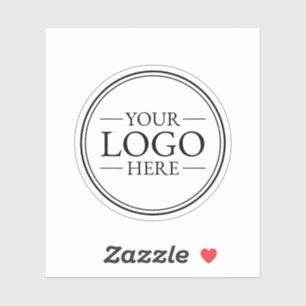 Custom Business Logo Sticker