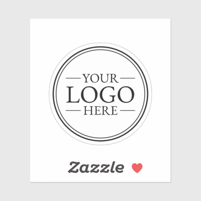 Custom Business Logo Sticker (Sheet)