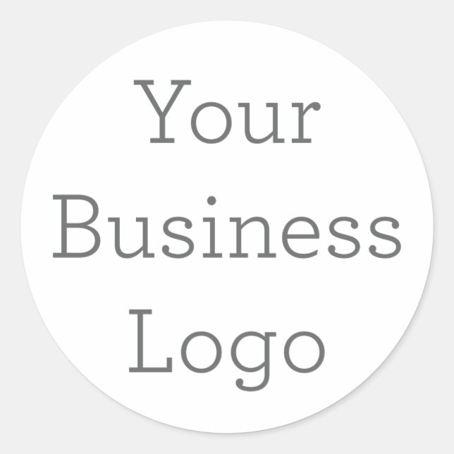 Custom Classic Round Stickers, Format: Sheet of Stickers, Size: Small, 1½ inch (sheet of 20), Paper Type: Glossy White Paper (Front)