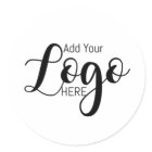 custom business Logo sticker baking stickers