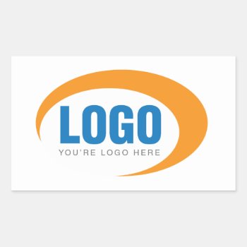 Custom Business Logo Stickers by businessessentials at Zazzle