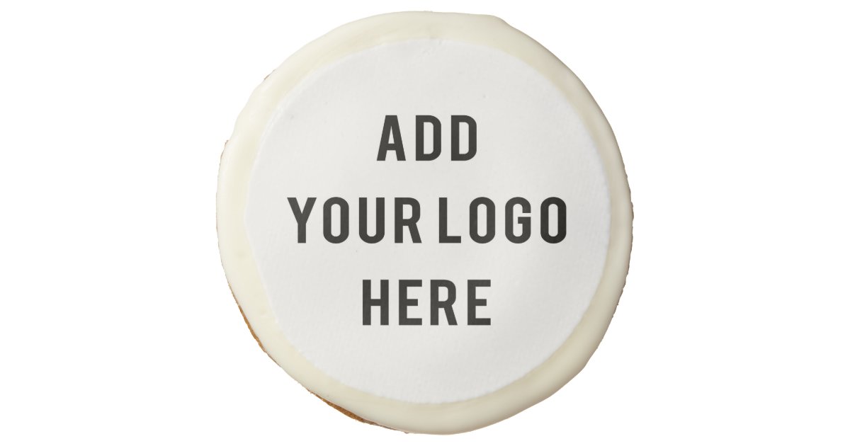 Custom Business Logo Sugar Cookie Zazzle