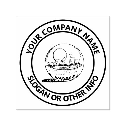 Custom Business Logo Sydney Self_inking Stamp