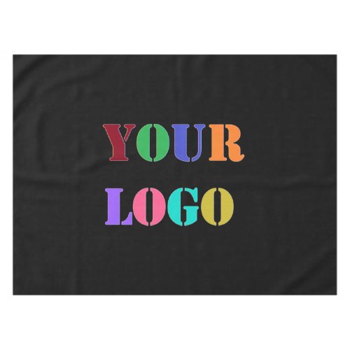 Custom Business Logo Tablecloth _ Choose Color