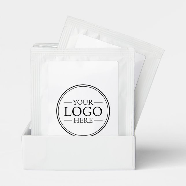 Custom Business Logo Tea Bag Drink Mix (Pair)