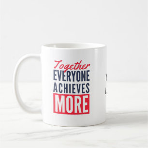 Custom Business Logo Teamwork Motivational Office Coffee Mug
